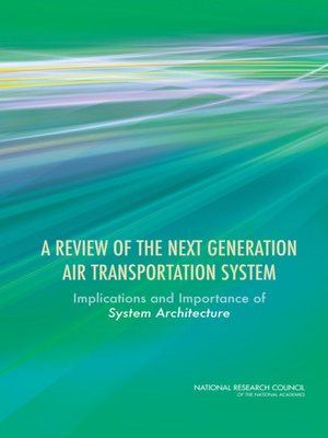 cover image of A Review of the Next Generation Air Transportation System